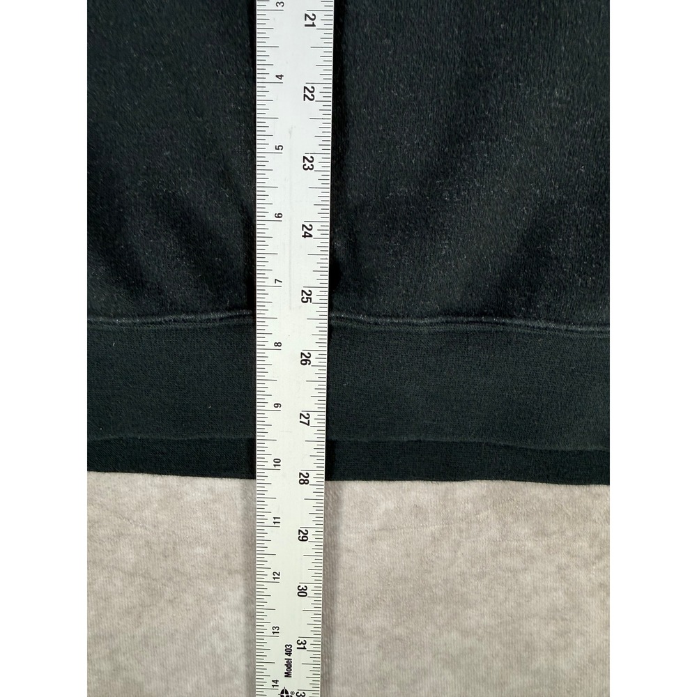 Peter Millar Mens XL Quarter Zip Vest Black Cotton Oaks Golf Pullover - Picture 7 of 7